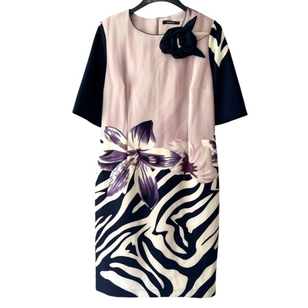 Chantal Short Sleeve Shift Dress